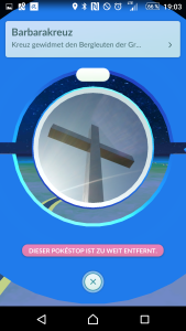 Pokemon Go - Pokestop am Golfclub Lüderich