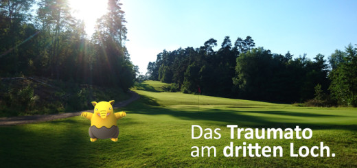 Pokemon Go auf dem Golfplatz - Traumato am Lüderich