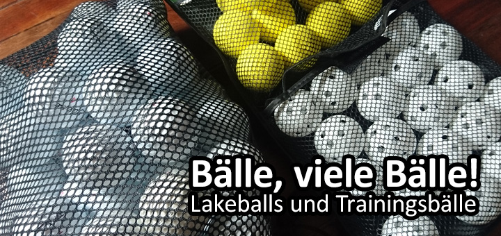 Golfball, Golfbälle, Lakeballs, Trainingsbälle, Second Chance